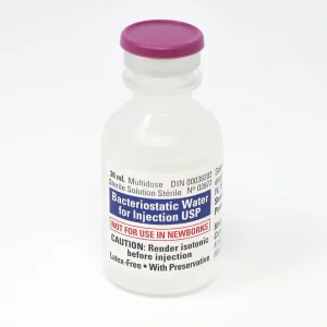 Pfizer bacteriostatic water 0.9% 30mL vial