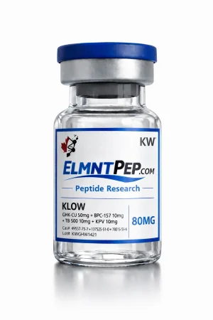KLOW Blend — 80mg — ELMNTPEP research product vial