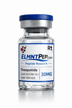 Tirzepatide — 30mg — ELMNTPEP research product vial