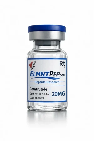 Retatrutide — 20mg — ELMNTPEP research product vial
