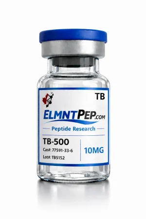 TB-500 — 10mg — ELMNTPEP research product vial